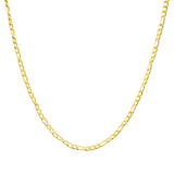 Figaro Chain - 14Kt Gold Plated