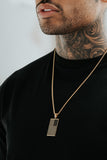 Flag Pendant - 14Kt Gold Plated
