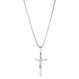 Crucifix Pendant - Silver